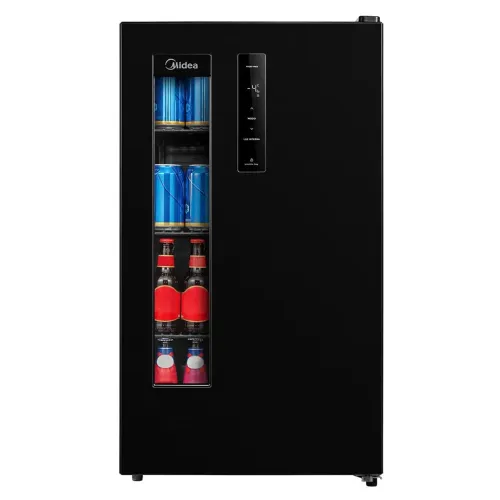 Cervejeira Midea Vertical Preta 82L Frost Free