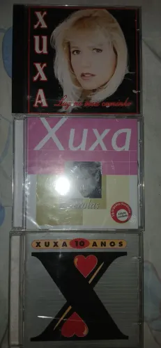 Kit 3 cds xuxa por 70