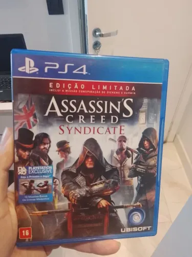 Jogo PS4/PS5 Assassins Creed Syndicate Edição Limitada Muito Novo perfeito 