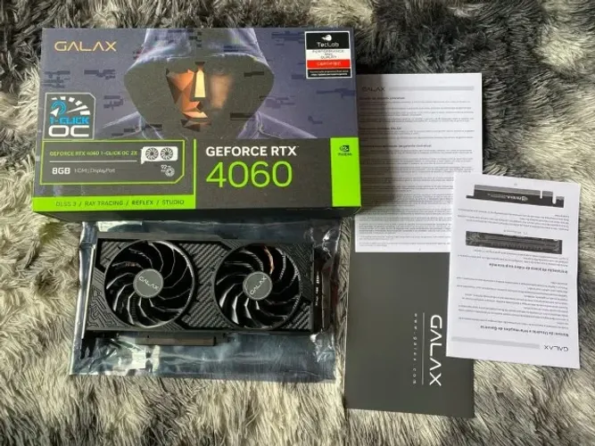 Placa de video RTX 4060 8gb Galax