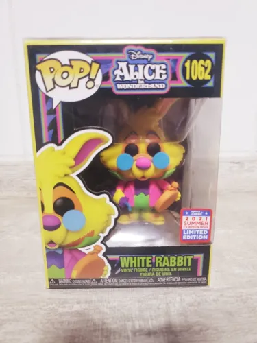 Funko Pop 1062 White Rabbit Exclusivo.