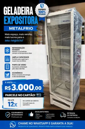 Geladeira Expositora