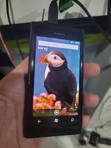 Celular nokia Lumia 800 Windows Phone colecao