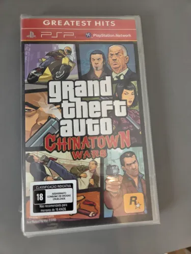 Grand Theft Auto GTA Chinatown Wars para PSP (novo e lacrado)