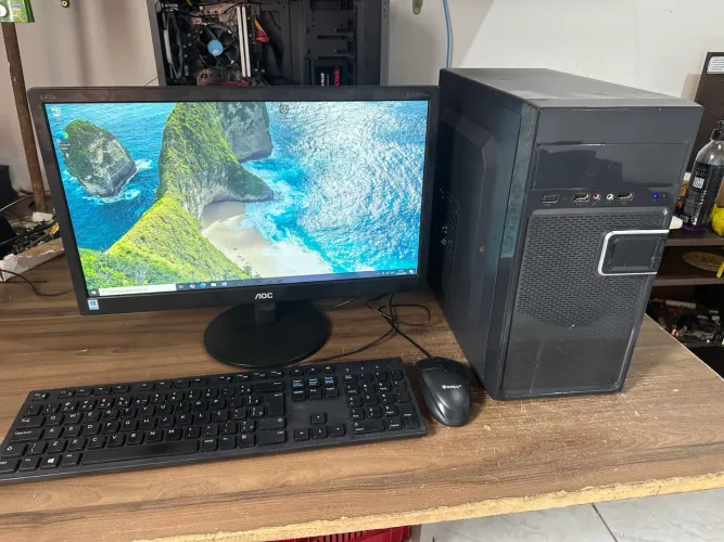 I7 top 8 gb ram ssd 240 gb loja física com garantia tela 20 polegadas 