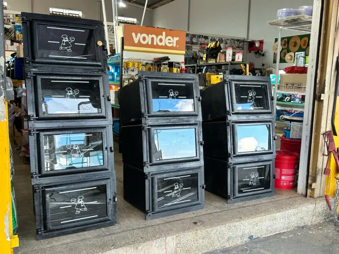 Forno para fogão a lenha