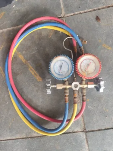 Conjunto Manifold Técnico para Refrigeração com Mangueiras