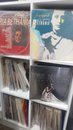 Lote LP Maria Bethânia (2 duplos + 1)