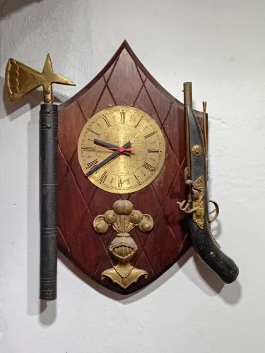 Relogio antigo para decoração de parede