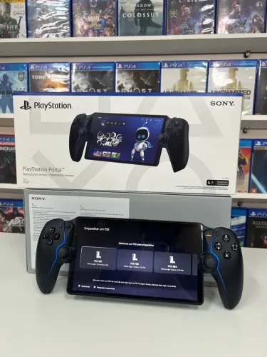Ps portal black semi novo -