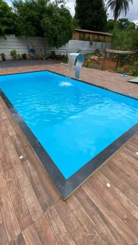 Piscina de 7 metros ficará linda em seu quintal ?