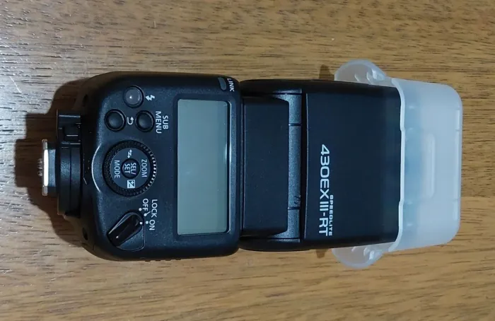 Flash canon 430exlll-rt seminovo.!!