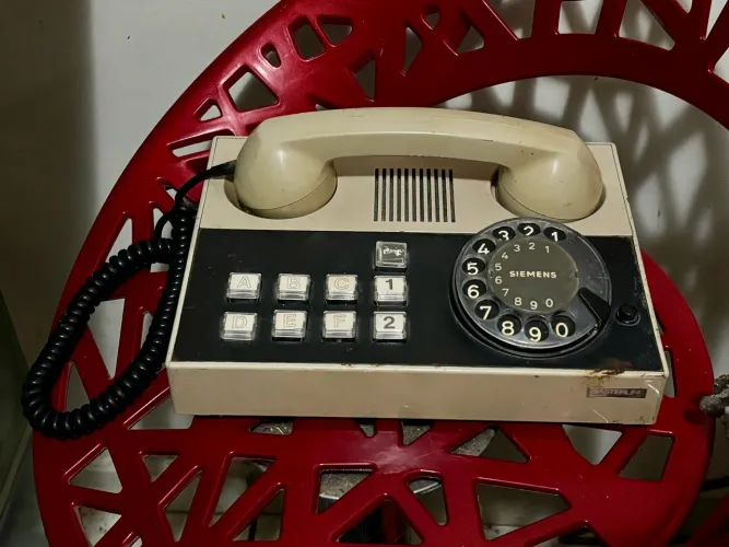 Central Telefônica Antiga (Ramal) Siemens Disco