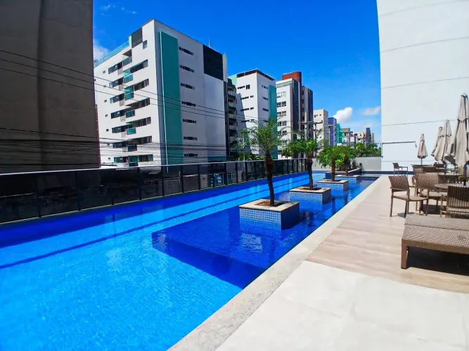 Apartamento à venda, 4 quartos, 3 suítes, 2 vagas, Intermares - Cabedelo/PB