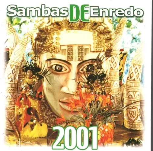 CD Sambas De Enredo 2001 - Carnaval Rio De Janeiro Grupo Especial Relíquia Original Usado