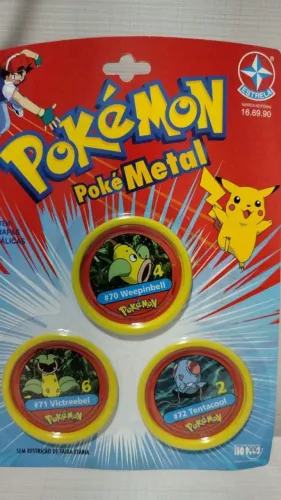 Cartela Pokémon Pokémetal 10