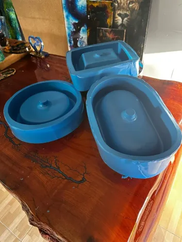 [PROMOÇÃO] Moldes de cuba de borracha para resina epoxi (temos 18 modelos)