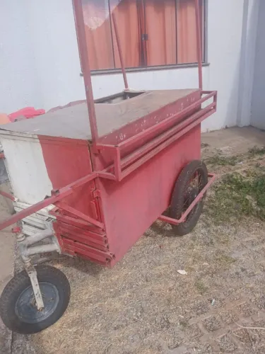 Vendas de carrinho para lanches