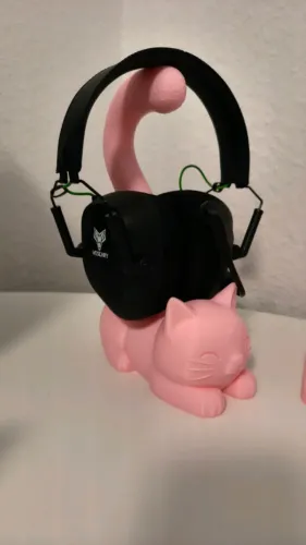 Suporte Fone de Ouvido Gatinho