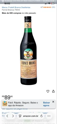 Fernet balança