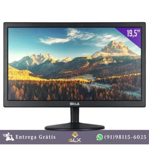Monitor Skul 19,5" Hdmi+vga Led 5ms - Sm1955ms *ENTREGA GRÁTIS*