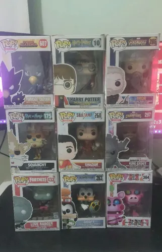 Coleção Bonecos Funko Pop Variados (Leia a descrição)