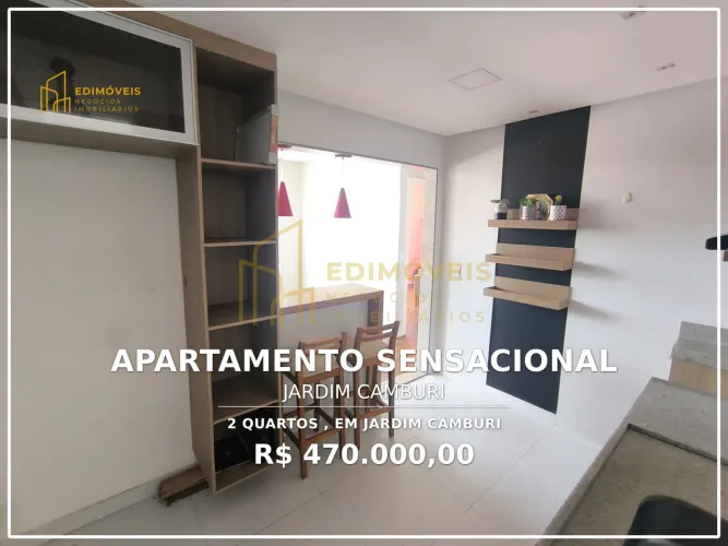 Seu novo lar: apartamento com 2 quartos em Jardim Camburi!