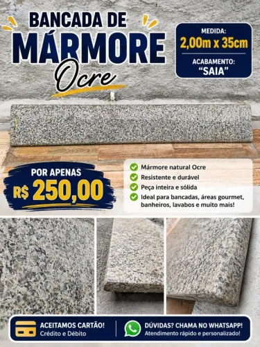 Bancada de Mármore 