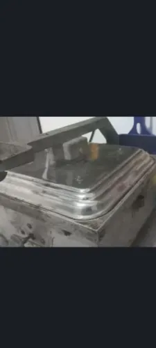 Chapa de hambúrguer toda de alumínio