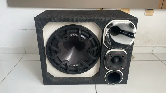 Caixa Trio com Sub + Módulo