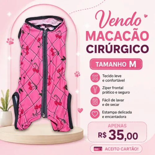 Roupa cirúrgica pet