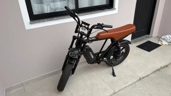 Bike elétrica v10 Max Caramelo 1.000W
