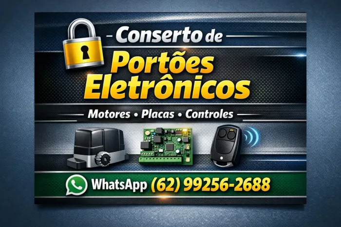 Conserto de portão eletrônico 