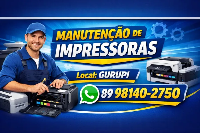 Manutenção de impressora 