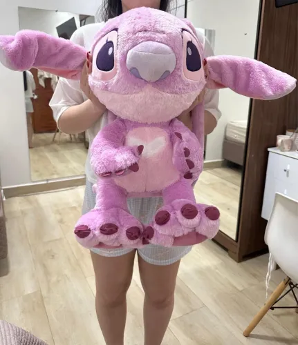 Vendo ursinho Lilo & stitch rosa