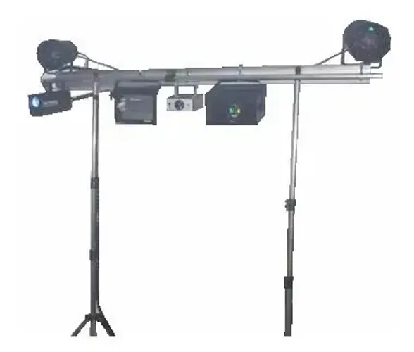 Tripé Trave Treliça P/ Iluminação De DJ 3 X 2,70m Super Leve