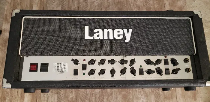 Amplificador de Guitarra Cabeçote Valvulado Laney VH100R + Foot (Válvulas Mullard Novas)
