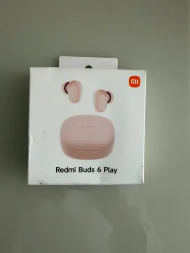 Fone Bluetooth Xiaomi Redmi Buds 6 Play Rose - Novo
