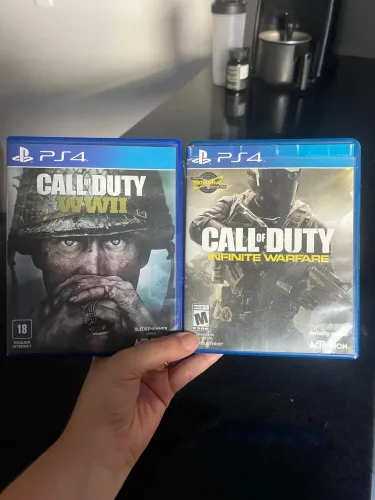 CALL OF DUTTY PS4 ORIGINAL - KIT 2 JOGOS