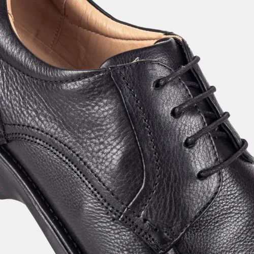 (46) Sapato de Couro Masculino Preto - Eurico Max