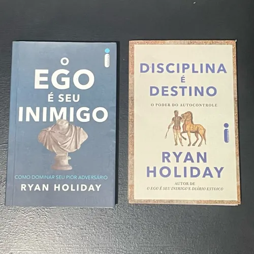 Livro | Kit O ego é seu inimigo + Disciplina é destino