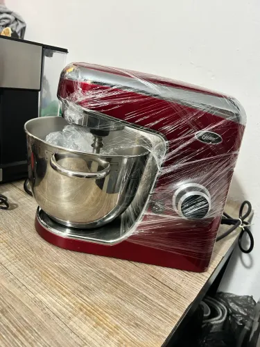 Batedeira Planetária Digital Oster Bowl Inox 5l Cor Vermelho