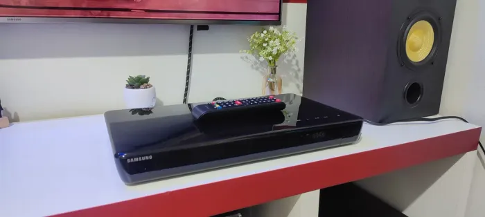Leitor de DVD e CD Samsung