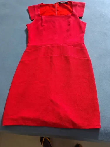 Vestido casual Midi forrado