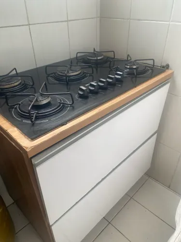 Fogão 5 bocas cm bancada
