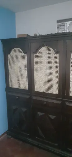 Armário de cozinha antigo+baú  