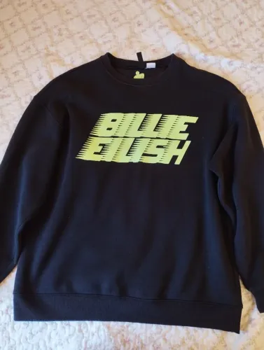 Moletom H&M + Billie Eilish original preto