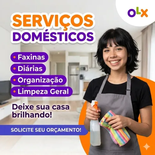 ? Serviços Domésticos Profissionais - Deixe Sua Casa Brilhando!