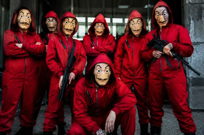 Fantasia lá casa de papel 