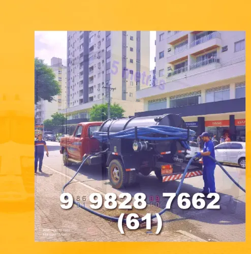 Desentupidora em Caldas Novas! Rápido e eficaz na limpeza de canos e esgotos!